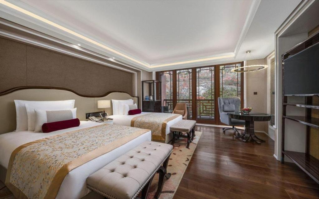 Grand Bay Hotel Beijing Xiaotangzhuang Eksteriør bilde